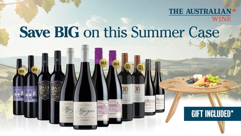 Enjoy 12 luscious Aussie reds for $125.88 and receive a bonus picnic table (worth $80)* - Image