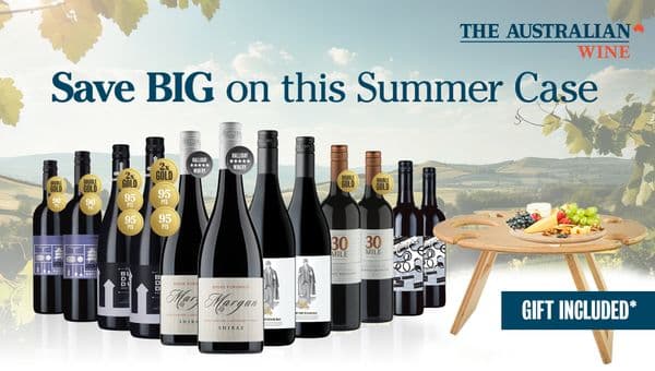 Enjoy 12 luscious Aussie reds for $125.88 and receive a bonus picnic table*