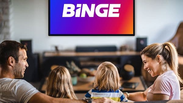 Enjoy 50% off BINGE Standard per month for three months