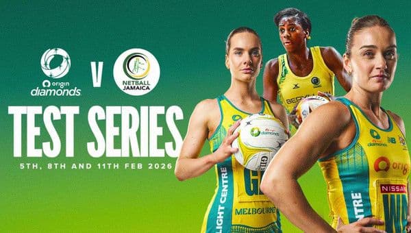 Score a double pass to select Origin Australian Diamonds v Jamaica matches